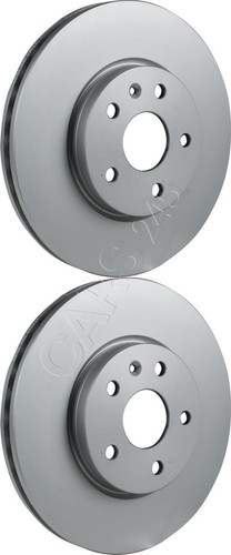 Front brake disc - front, set