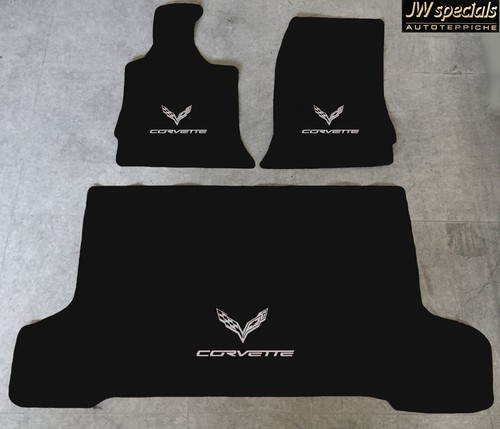 Automotive carpet trunk set