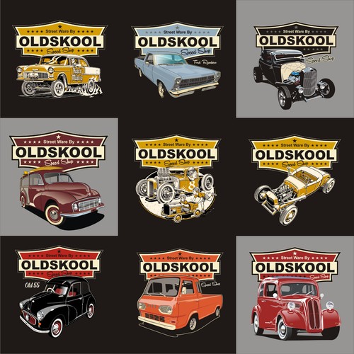 Shirt hotrod classic - t,