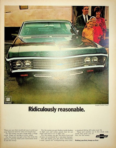 Original 1969 chevrolet - 1969, ad