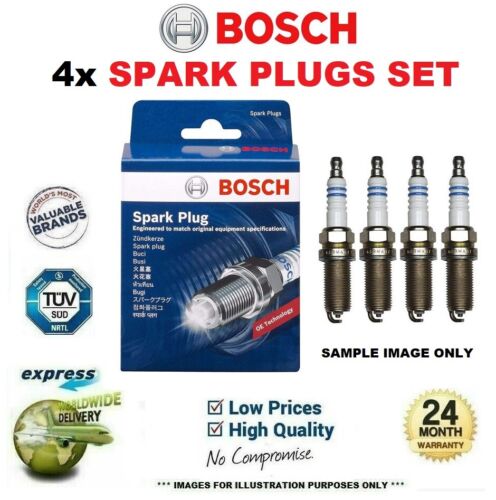 Bosch spark plugs for honda - 4x,