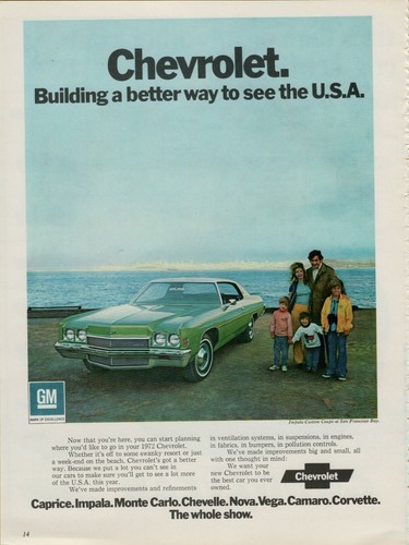 1972 chevrolet impala custom - 1972,