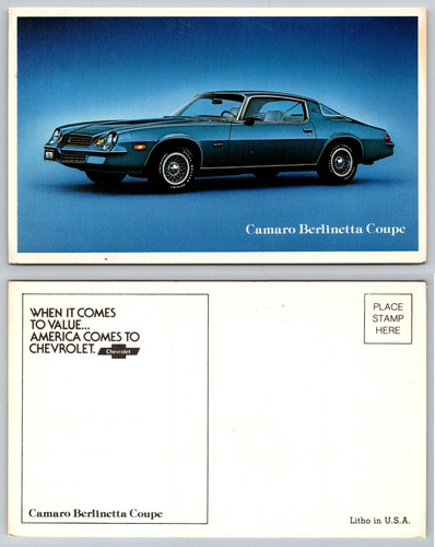 Chevrolet camaro berlinetta - chevrolet,