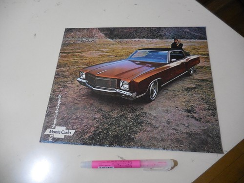 Chevrolet monte carlo coupe - monte,
