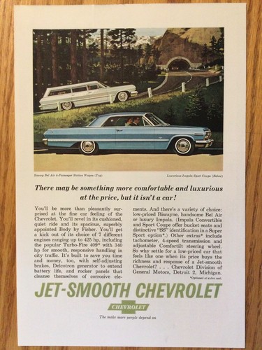 Chev34 vintage original 1963 - chev34,