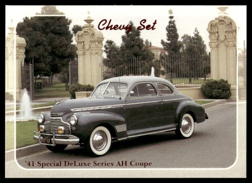 Coupe 1992 chevy car card - ah,