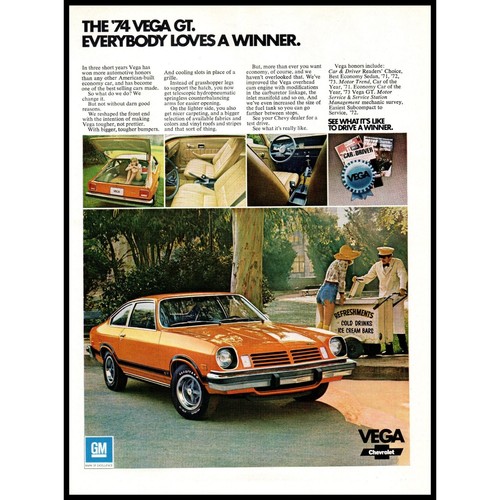 1974 chevy vega - gt, coupe
