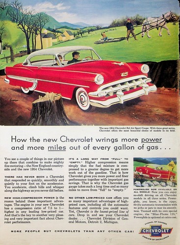 1954 chevrolet bel air - chevrolet, sport