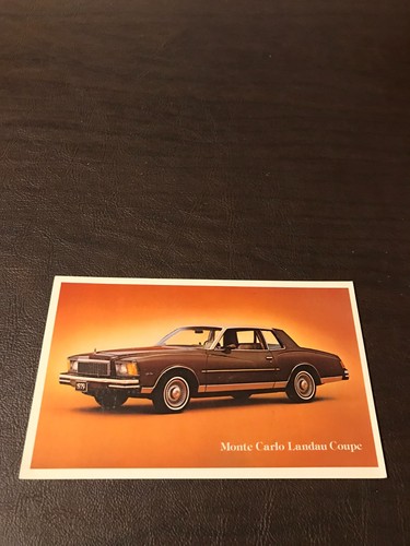 Unposted postcard chevrolet - postcard,