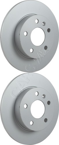 Rear brake disc - set, opel