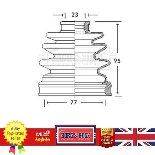 Joint boot for chevrolet - joint,