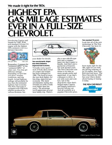1979 chevrolet print - 1979, gm