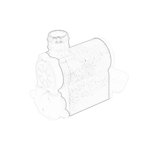 Windscreen washer pump front - windscreen,